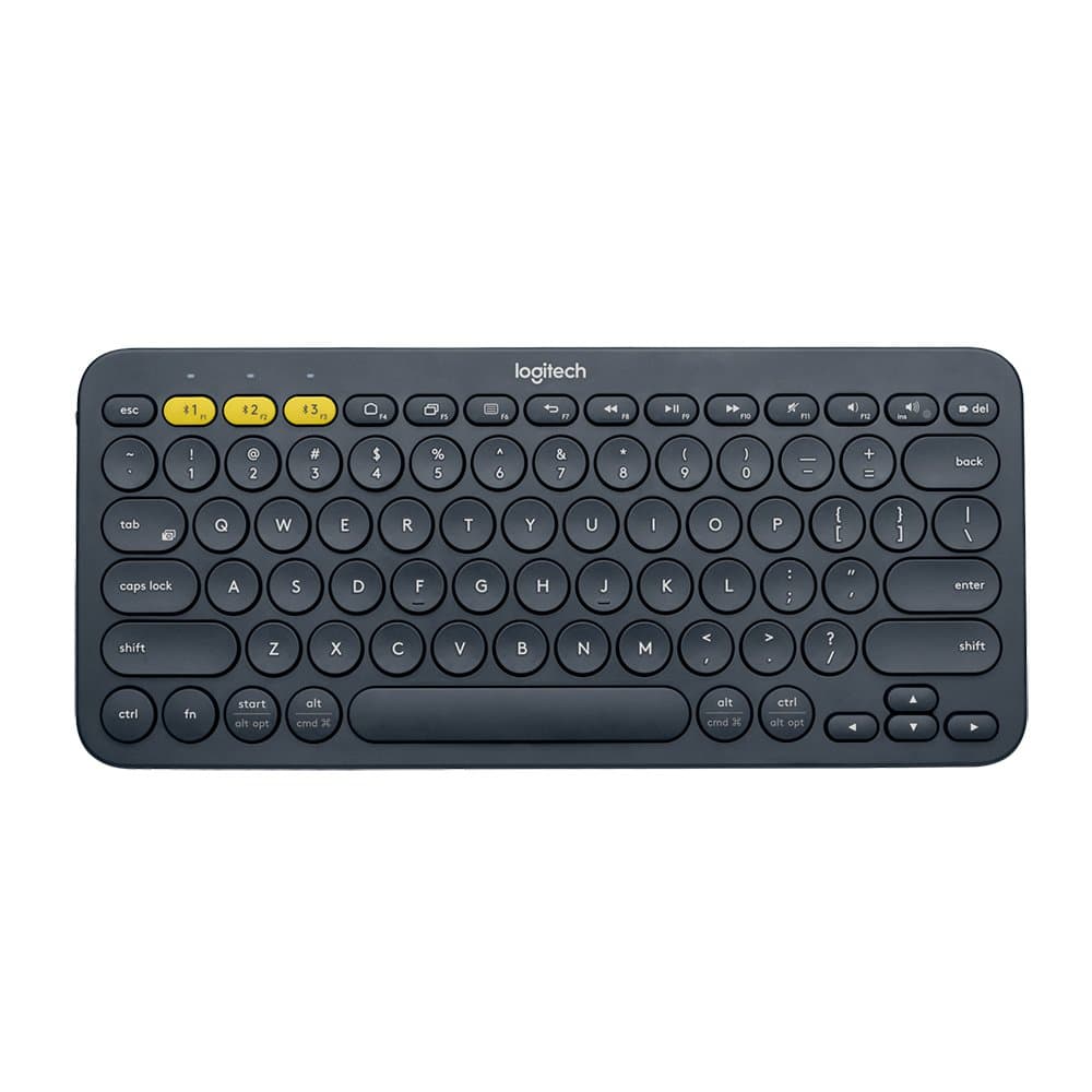 K380 Multi-Device Wireless English Keyboard - Black