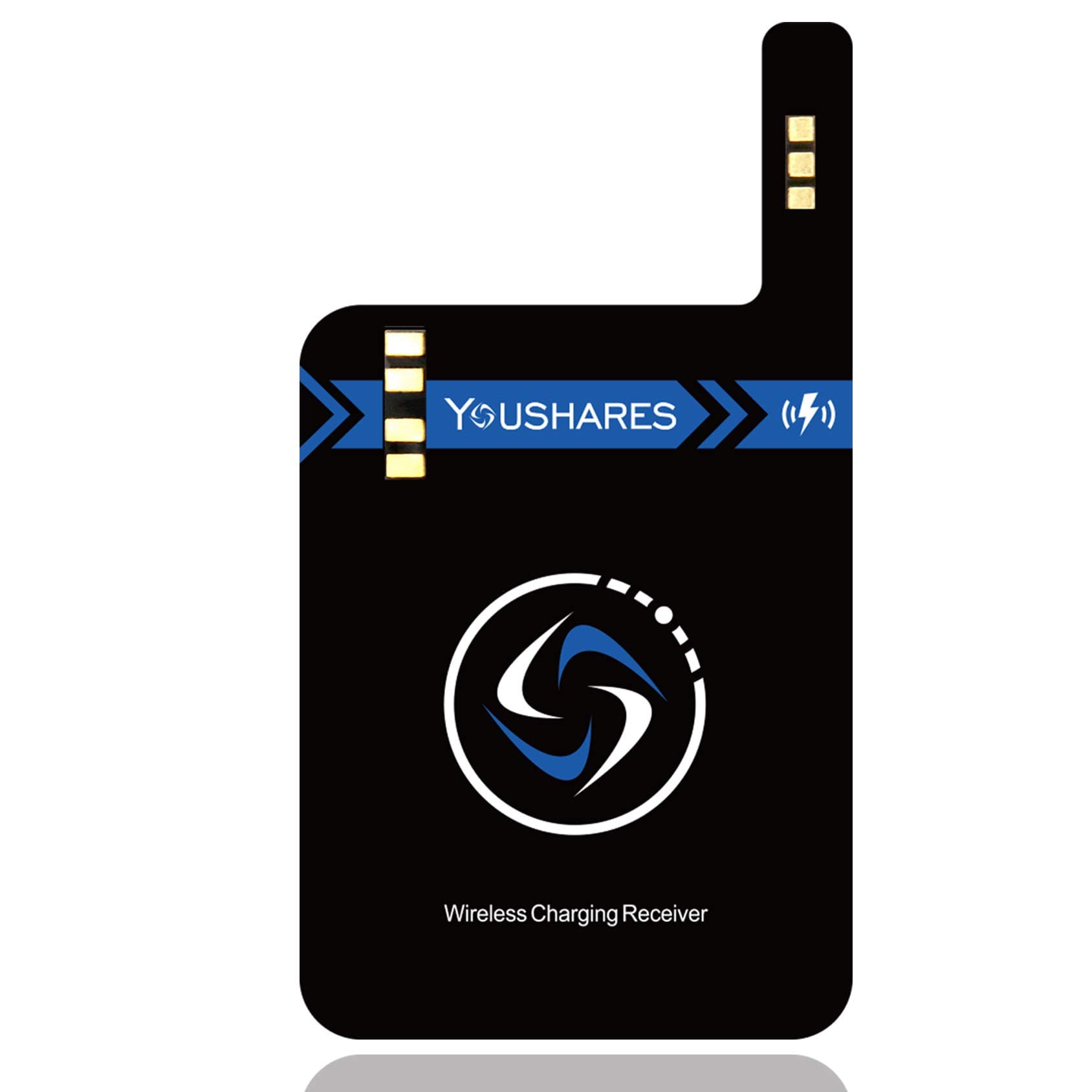 Note 4 Qi Wireless Charging Receiver, YOUSHARES Built-in Module Card for Samsung Galaxy Note 4 to Universal Wireless Charged Anywhere by Wireless Charger