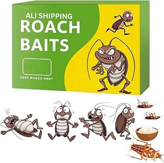 Cockroach Killer Roach Powder - Long-Lasting Pest Control for Home, Kitchen & Office | Easy-to-Use & Effective | Kills Roaches Fast