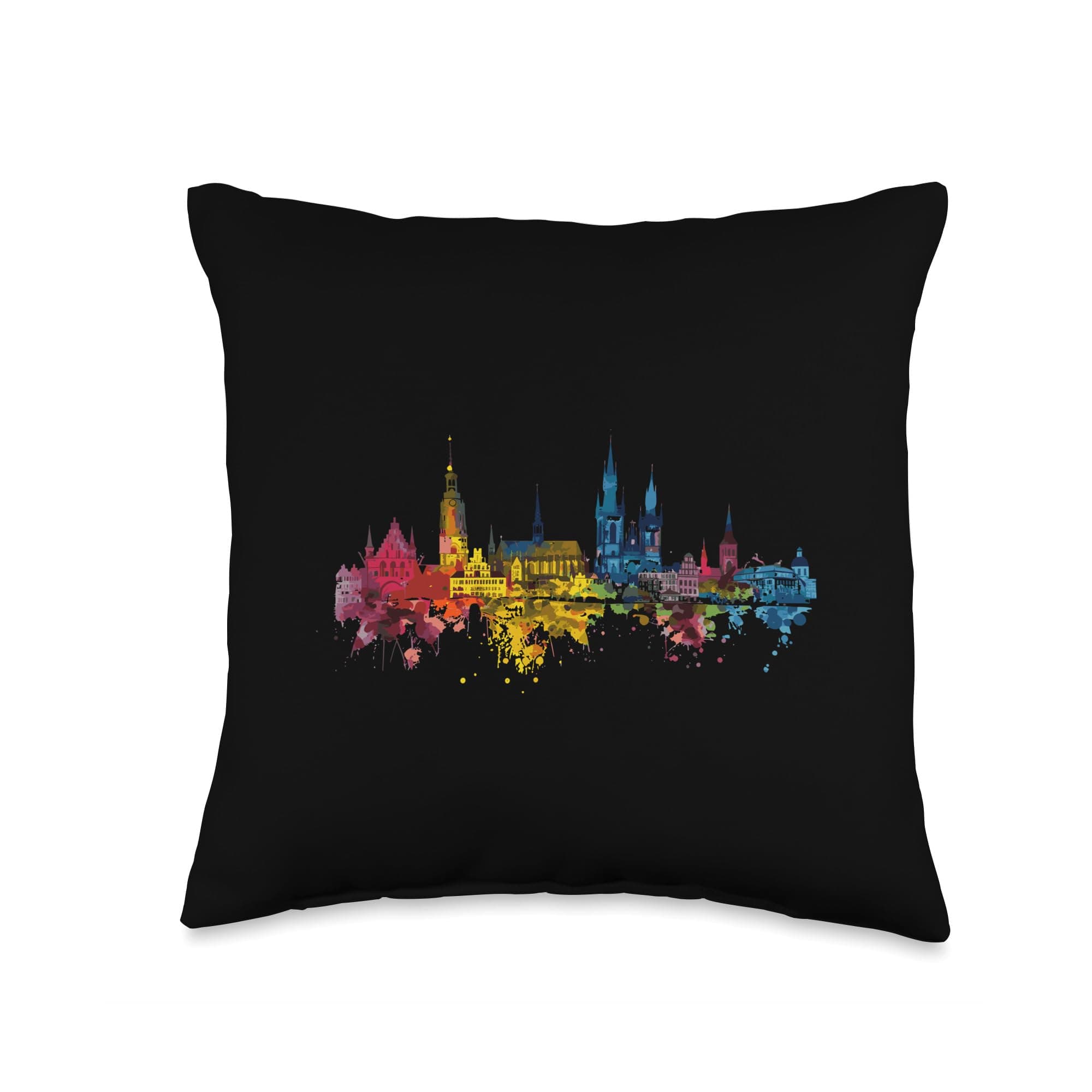 Lilienthal Skyline GermanyLilienthal Throw Pillow