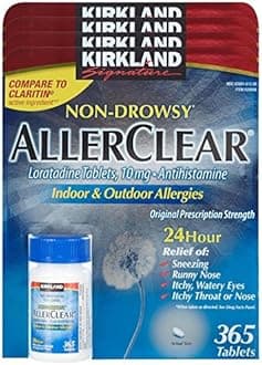 Signature Allerclear Lortadine 10mg Tablets - 365 ct - 4 pk