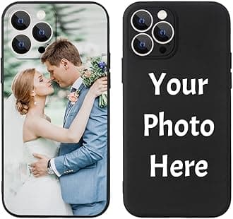 - Custom Pictures Phone Case for iPhone 17/16/15 /14/13 /12/11 Pro Max Air Plus Mini, Personalized Phone Cases with Camera Protection and Soft Microfiber Lining, Custom Photo Liquid Silicone Case