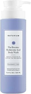 The Booster Hyaluronic Acid Body Wash, Hydrating & Moisturizing plus Minimizes Dryness, with Glycerin & Vitamin B5, 16.9 oz