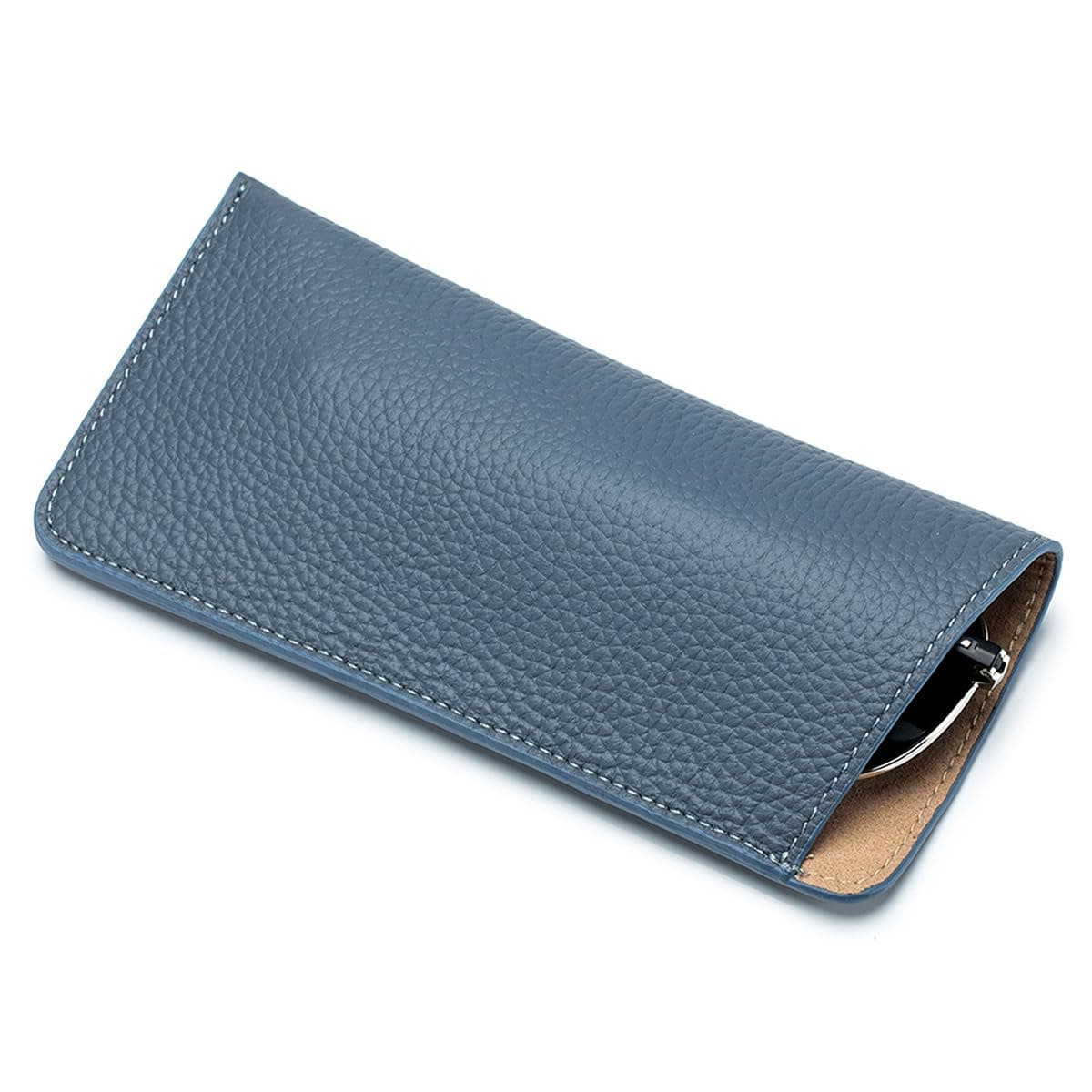 Genuine Leather Glasses Case