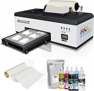 A3 R1390 DTF Printer Transfer Printing Machine with Automatic White Ink Shaking and Temporary Circulation for DIY Printing, Direct to Film Printer