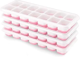Ice Cube Trays 4 Pack(Pink)