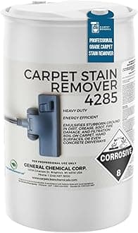 Carpet Stain Remover 4285 - All-Purpose and Multi-Surface Stain Remover - Residential Use - For Heavy-Duty Spot Cleaning - Professional Grade - 55 Gallon Drum