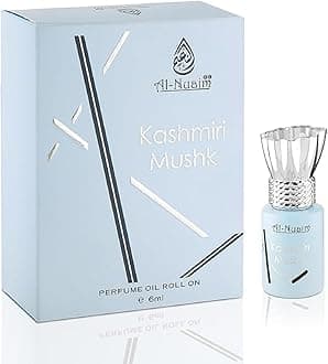 Al-Nuaim Tohfa Series Kashmiri Mushk Oudh Attar Roll On for Men & Women - 6ml | Alcohol Free Attar | Long Lasting Fragrance