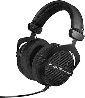 DT 990 PRO Limited Black Edition Studio Headphones - 250 Ohm