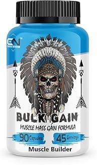 Canada Nutrition Bulk Gain Mass & Weight Gainer Capsule for Fast Weight & Muscle Gain, Daily Muscle Building Weight Lifters Supplement for Muscle Growth (90 Capsules)