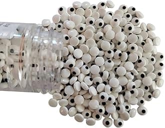 Candy Eyes - Halloween Sprinkles - Cake Sprinkles - Candy Eyeballs - Cupcake and Cake Topper - Edible Eyes for Decorating - Mini Eyes 2.82 Ounce