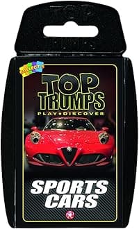 Sports Cars Top Trumps Card Game