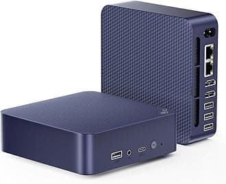 BeelinkU59 Pro Mini PC, Intel 11th Processor N5105 (4C/4T, Up to 2.9Ghz), 16G RAM 500G SSD Micro PC, W-11 Pro Mini Computer Support 4K@60Hz/Triple Display/WiFi 6/BT 5.2/Type-C/Dual NIC/Home/Office