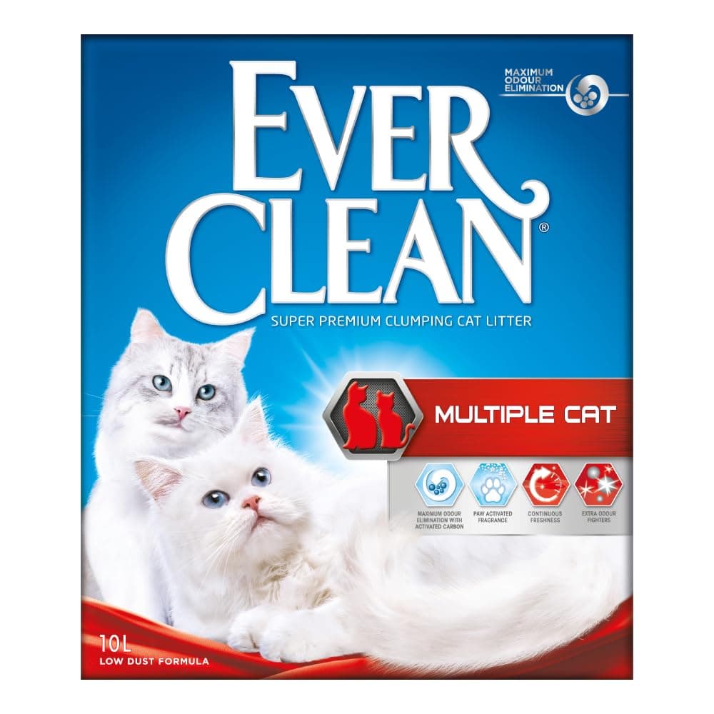 Ever Clean Multiple Cat Litter, 10 Litre, Scented