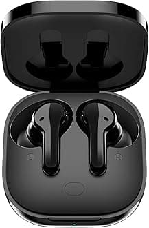 - T13 in Ear Wireless Earbuds | Globally Leading Brand | 4 Mic ENC Noise Cancelling | 40hrs Playtime | 3D Stereo | Quick Charge 5mins for 1hr Playtime | Smart App Support | IPX5, Black