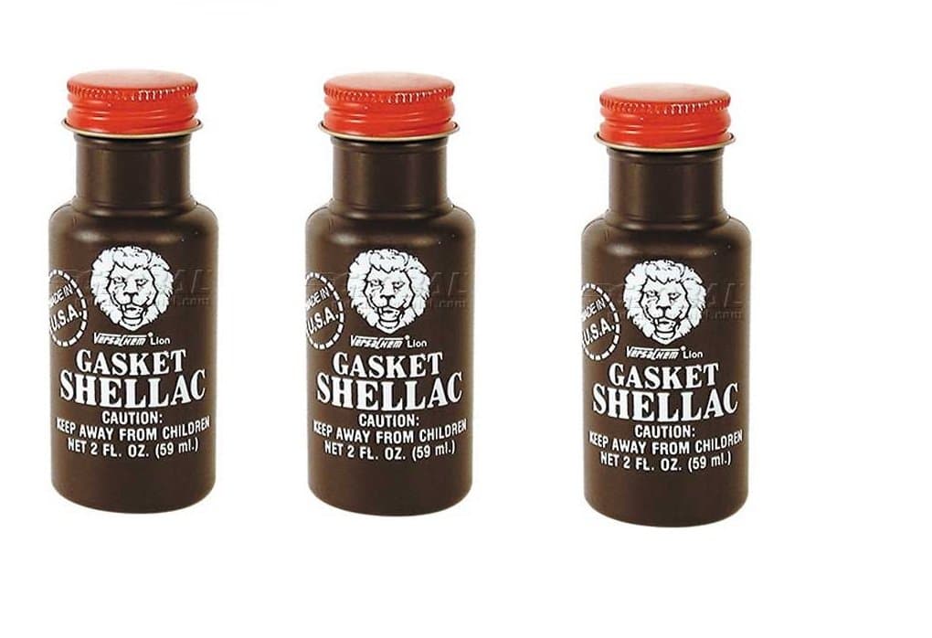 VersaChem Gasket Shellac 1013319574, 2 Fluid Oz Bottle Pack of 3