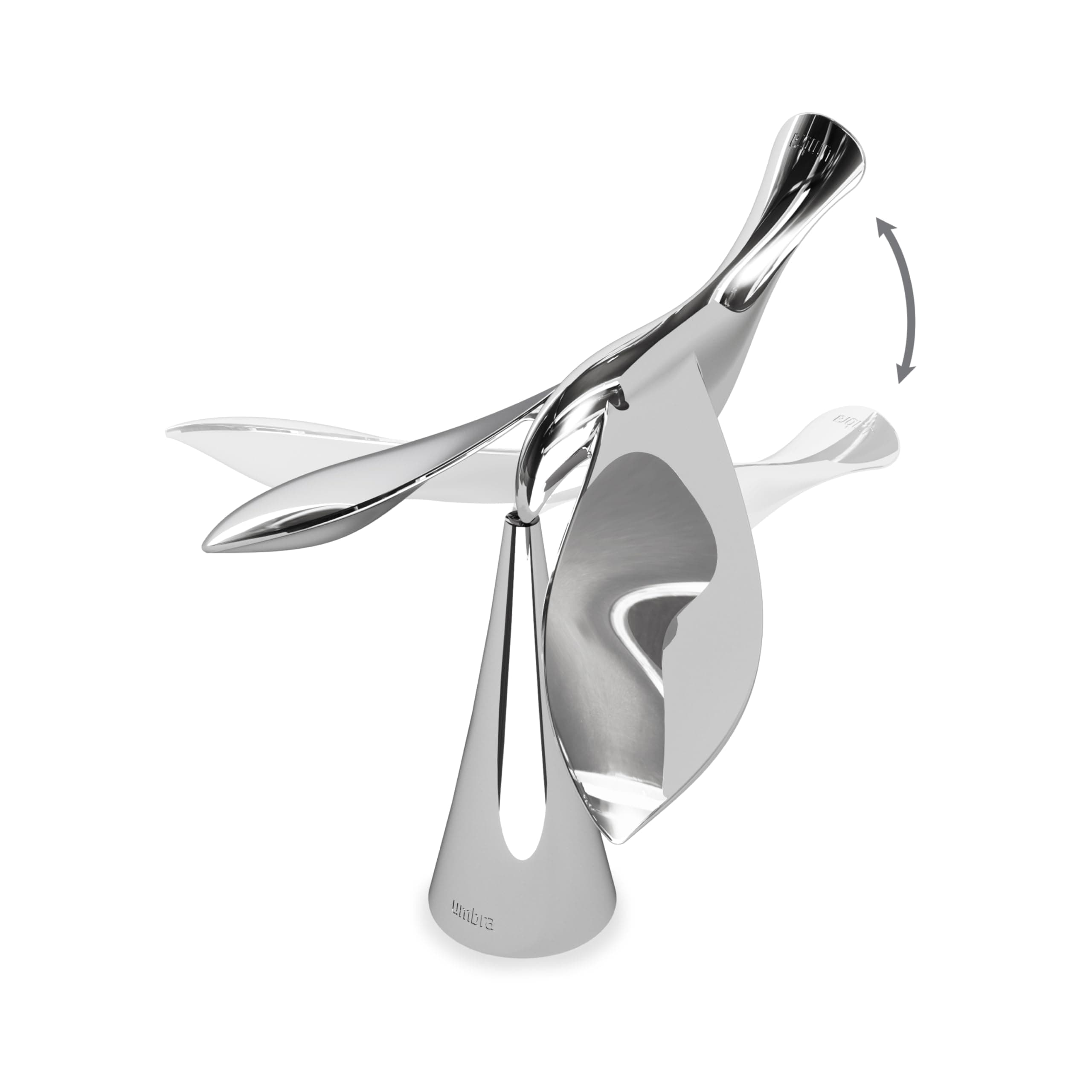 Tipsy Bottle Opener, One Sized, Chrome