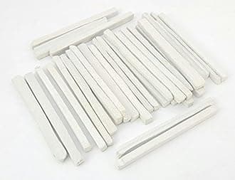 Slate Pencils White Color Natural Stone(Pack of 100 pcs.)