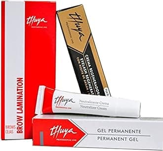 Brow Lamination - Eyebrows Permanent - Eyebrow Styling Kit - Long Lasting Straightening or Styling with Argan Oil Regenerating Treatment