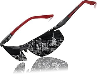 Pilot Sunglasses Polarised for Mens Womens UV protection Ultralight Metal frame Glasses Shades Fishing Anti Glare Night Driving Glasses