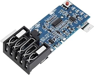M18 PCB Board Lithium Battery Protection Board Charging Protection Circuit Board Compatible with Milwaukee 18V Li-Ion Battery Repair Part Accessory