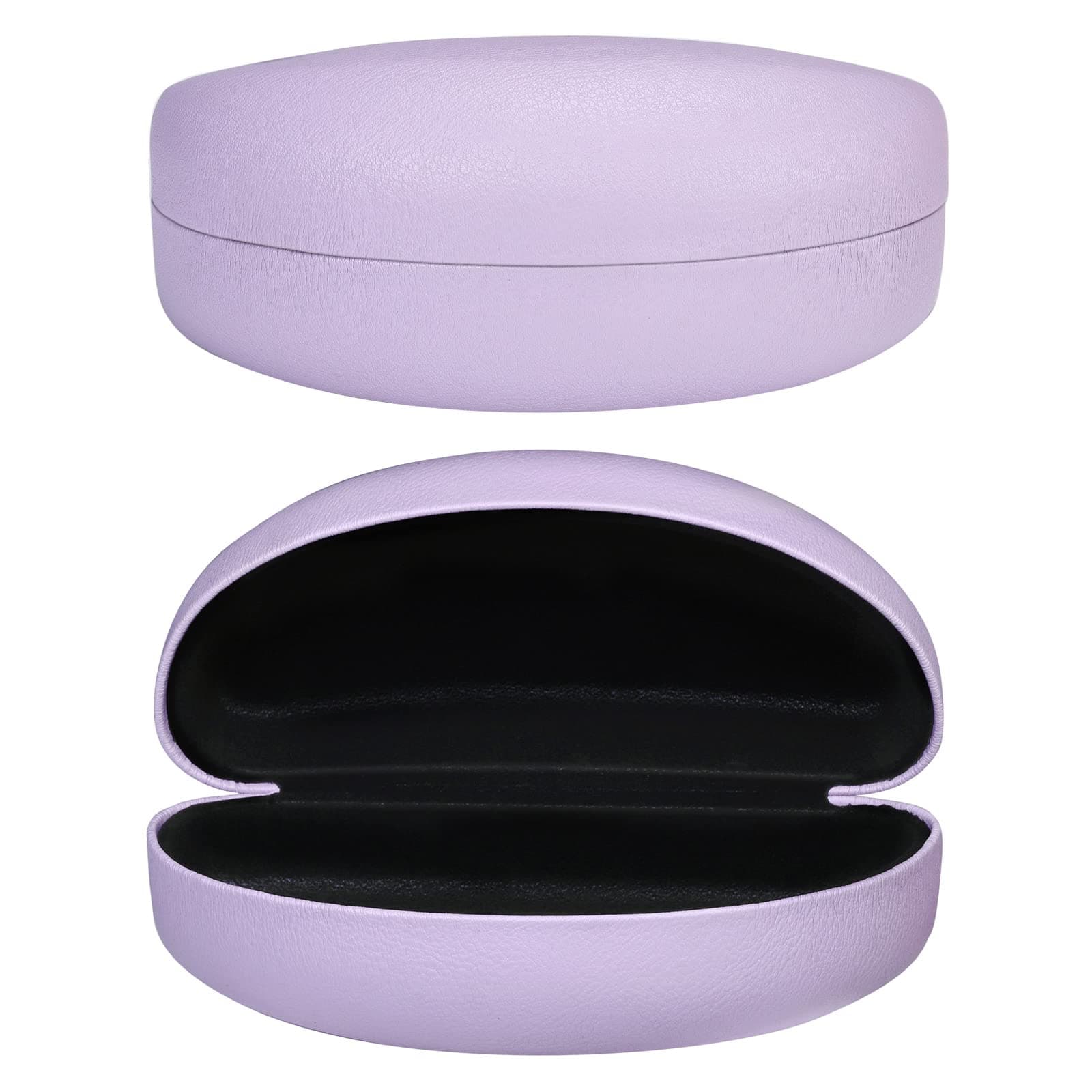 Molshine Hard Shell Sunglasses Case,Classic Extra Large Case for Oversized Sunglasses and Eyeglasses (lavender)