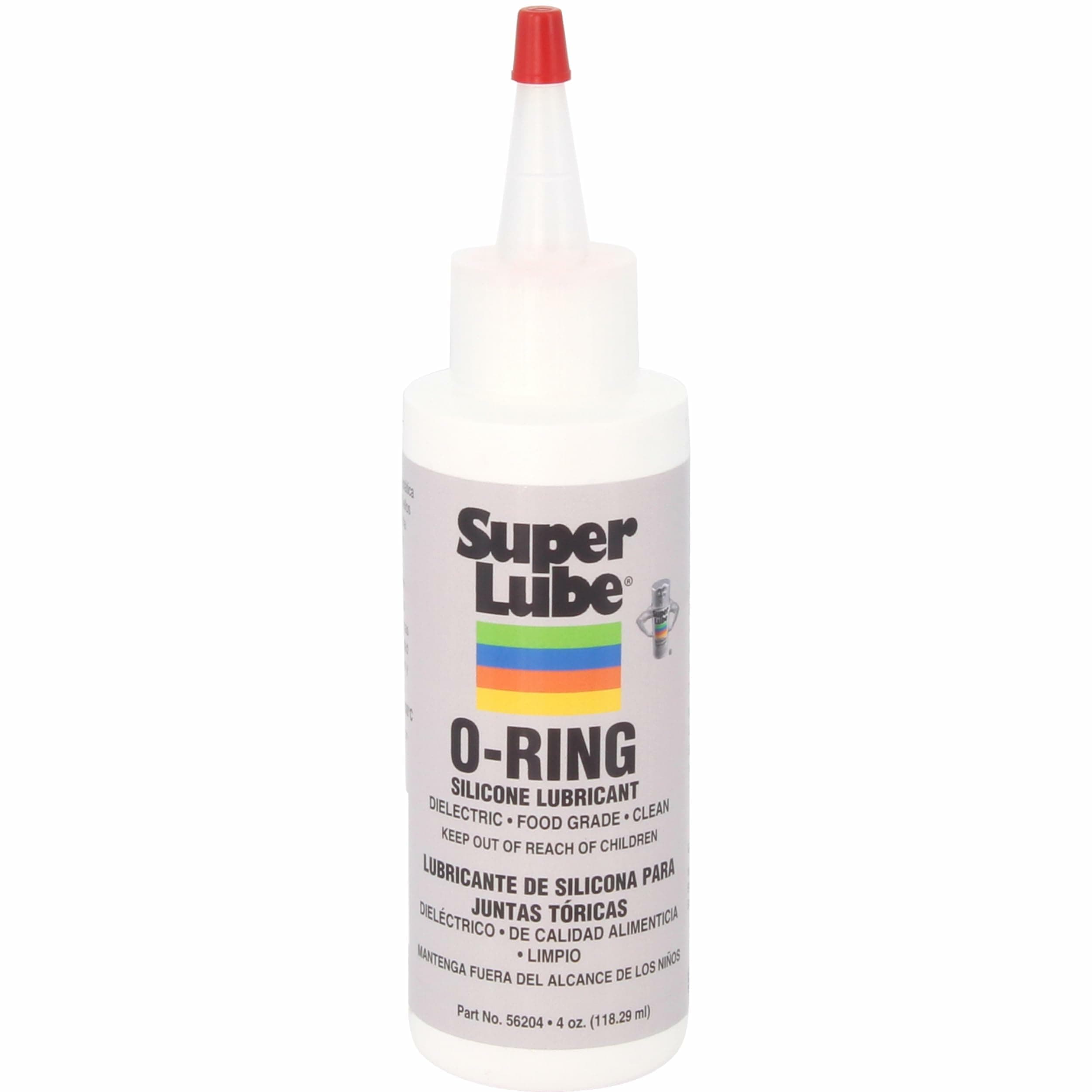 Super Lube 56204 O-Ring Silicone Lubricant, Clear