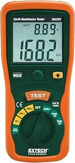 Extech 382252 Earth Ground Resistance Tester Kit