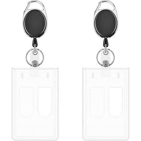 2Pack Matte Badge Holder