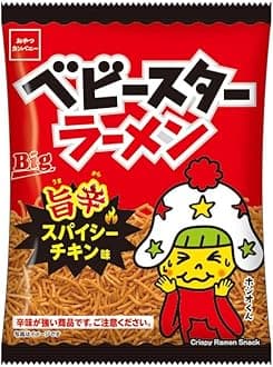 Snacks Company Baby Star Ramen Delicious Spicy Chicken Flavor, 2.3 oz (65 g)