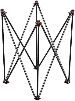 KORNERS Foldable Height Adjustable Carrom Board Stand Professional Easy Fold Hydraulic Premium Quality for Carom