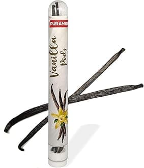 Puramio Vanilla Pods (100% Natural & Pure), 2 Pods - [5 to 7]g