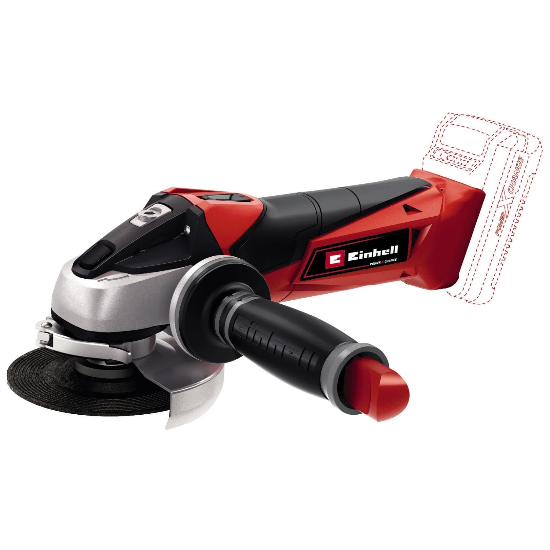 Einhell TE-AG18LI Power-X-Change Cordless Angle Grinder 18 Volt Bare Unit