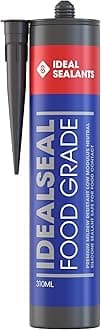 Idealseal Food Grade Clear Silicone Sealant 310ml | Single