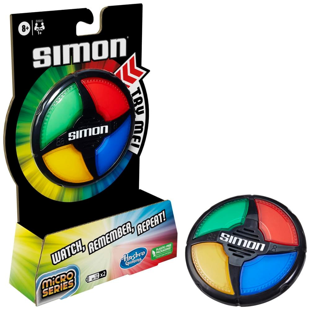 Hasbro Gaming Simon Micro Series Game, Single