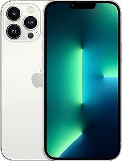 Apple iPhone 13 Pro Max, 256GB, Silver - (Renewed)