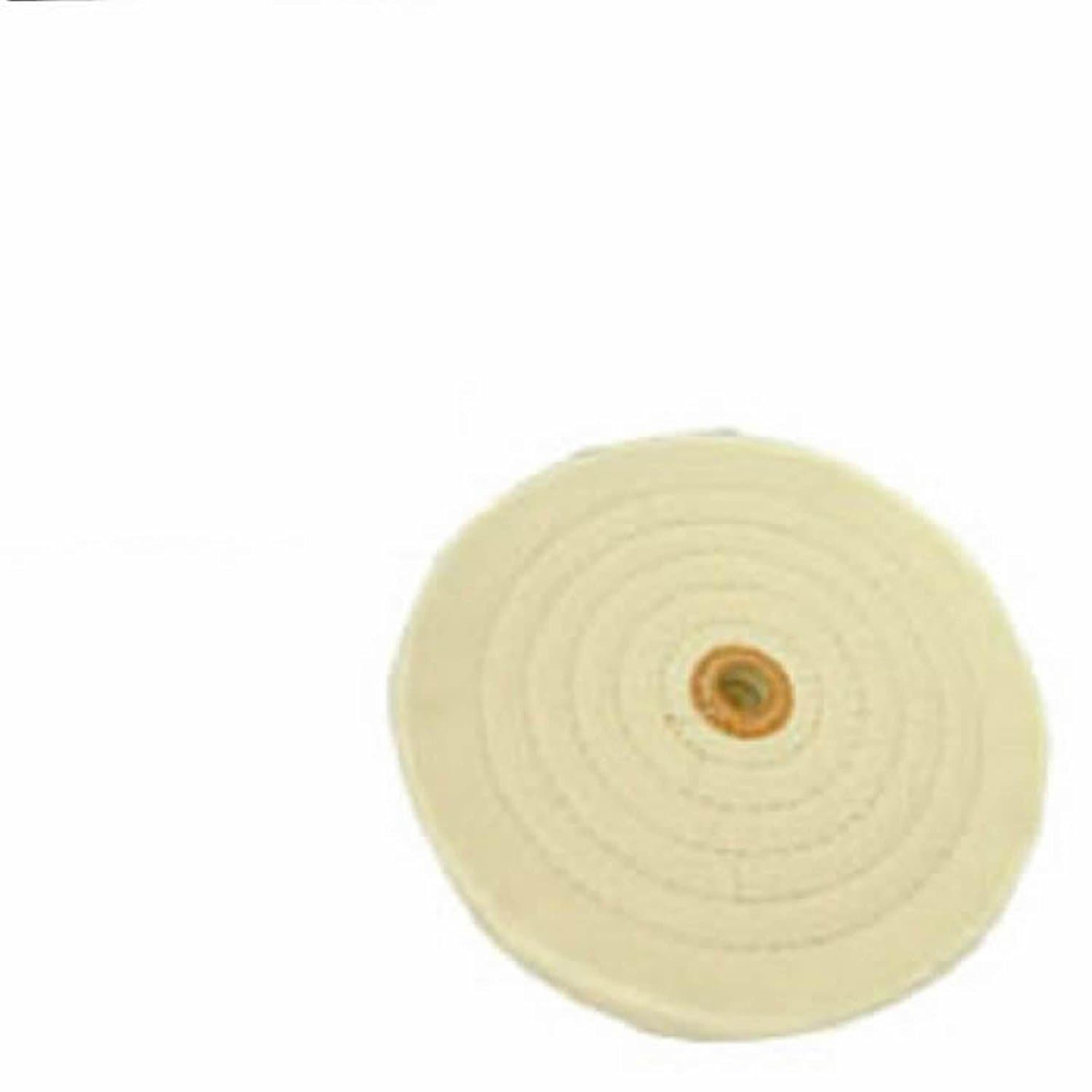 4 Pack 6" Buffing Soft Polishing Buffer Polish Wheel for Bench Grinder