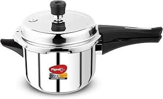 Pigeon By Stovekraft Inox Stainless Steel Pressure Cooker, 3 Liter