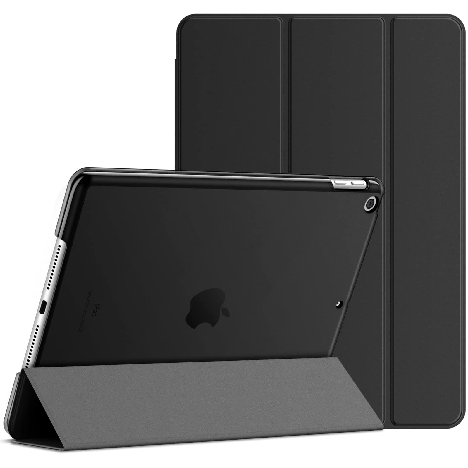 – JETech Case for iPad (9.7-Inch, 2018/2017 Model, 6th/5th Generation), Smart Cover Auto Wake/Sleep (Black)