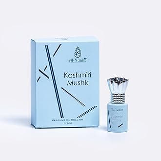 Al Nuaim Kashmiri Mushk 6ml Attar For Men & Women | Concentrated Perfume Oil | Premium-Grade Oriental Attar | Long Lasting Fragrance