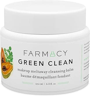 Farmacy Natural Cleansing Balm - Green Clean Makeup Remover Balm - Effortlessly Removes Makeup & SPF - Make up Cleansing Balm - 200 ml