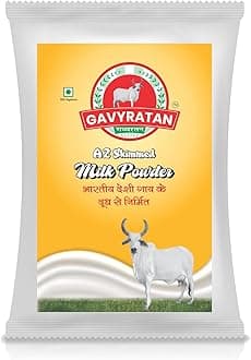 A2 Cow Skimmed Milk Powder | All Natural | 100% Pure | Boosts Liver Health (500gm)