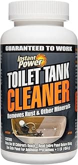 Toilet Tank Cleaner – Bathroom Toilet Cleaning Powder, Removes Rust and Other Minerals, No Scrubbing, 16 Oz