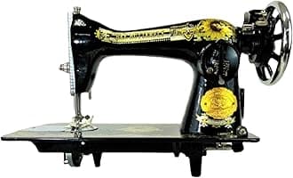 Yamata Bee Butterfly Flat Bed Mechanical Sewing Machine (FY2-1 W/Hand Crank)