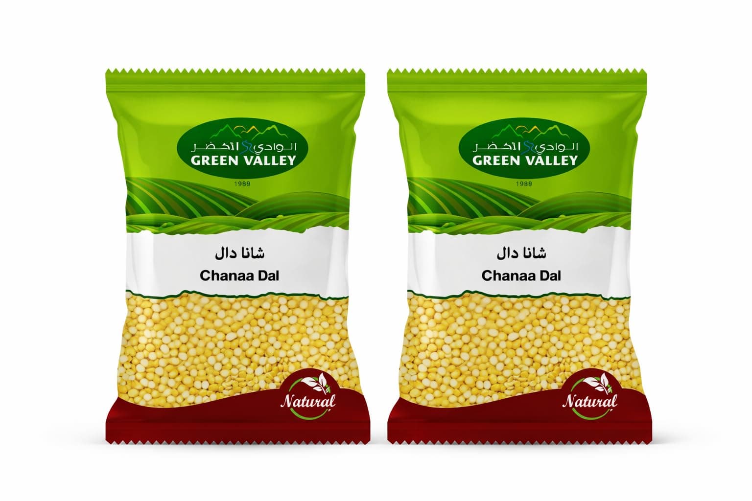 Chana Dal 1 kg, 2-Pack