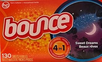 Bounce Sweet Dreams Fabric Softener Dryer Sheets, 130 Count