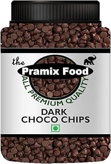 Dark Chocolate Chips | Choco Chips for Baking, Ice Cream, Cookies, Cake, Desserts - 400g