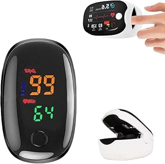 Non Invasive for Oxygen Meter-Glucose monitor no pricking glucose meters, 2025 Upgraded Blood Sugar Monitors for Home or Outdoor Use (Black)-1PCS-H2