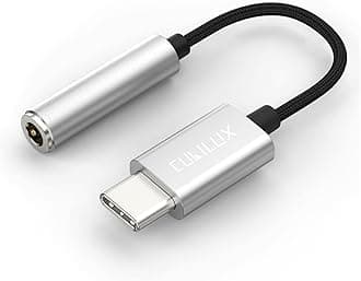Cubilux USB C Headphone Adapter with 96KHz/24-bit DAC Compatible with Pixel 10/9/8/7/6 Pro, Pixel 9a/8a/7a/6a, iPhone 17/16/15, Galaxy S25/S24/S23, Type C to 3.5mm Earphone Audio Dongle