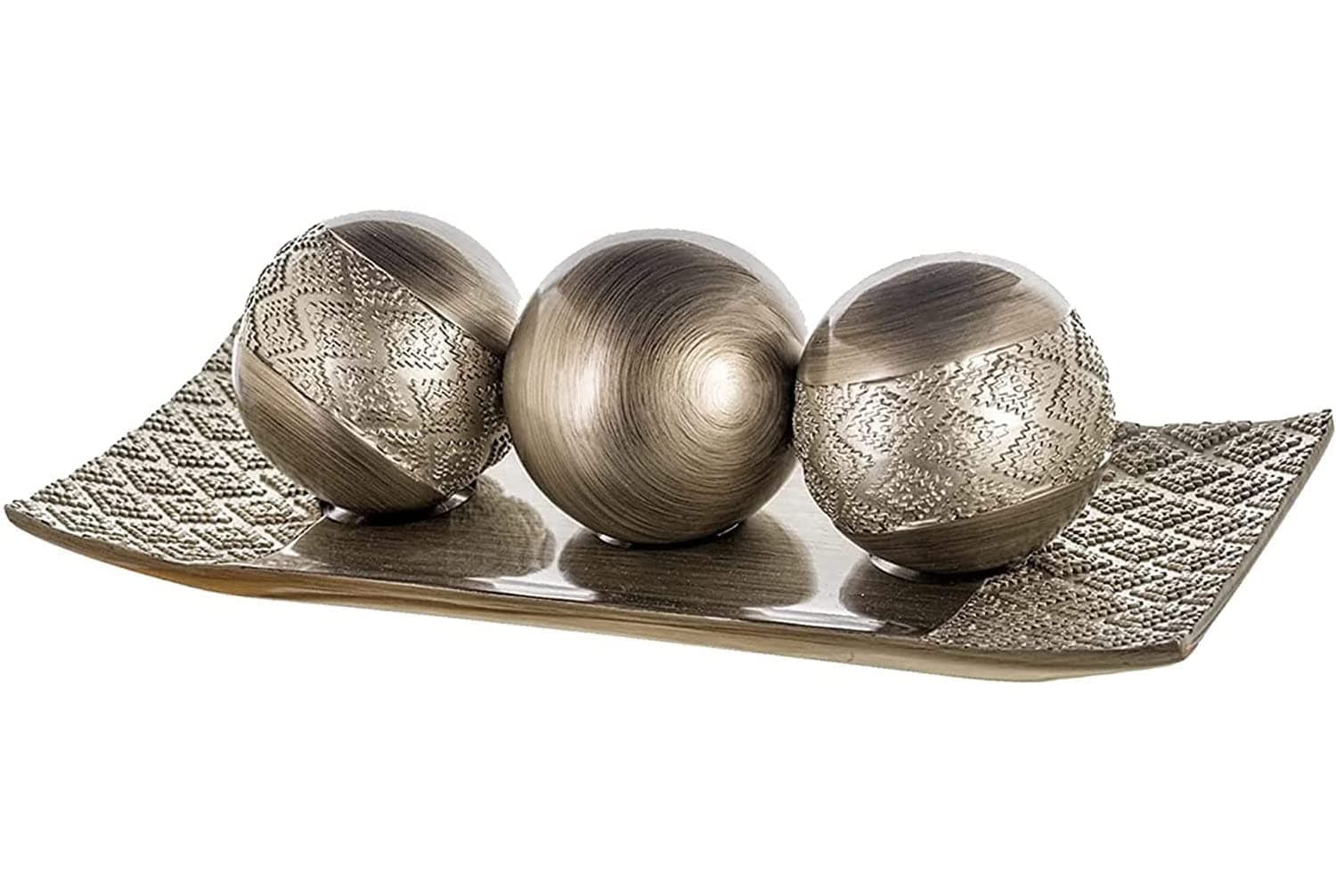 Decor Tray and Orbs Set